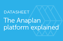 数据表:Anaplan平台概述